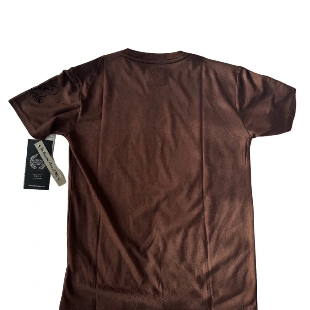 Kids Brown Bear Graphic T Shirt Large 14 16 NWT